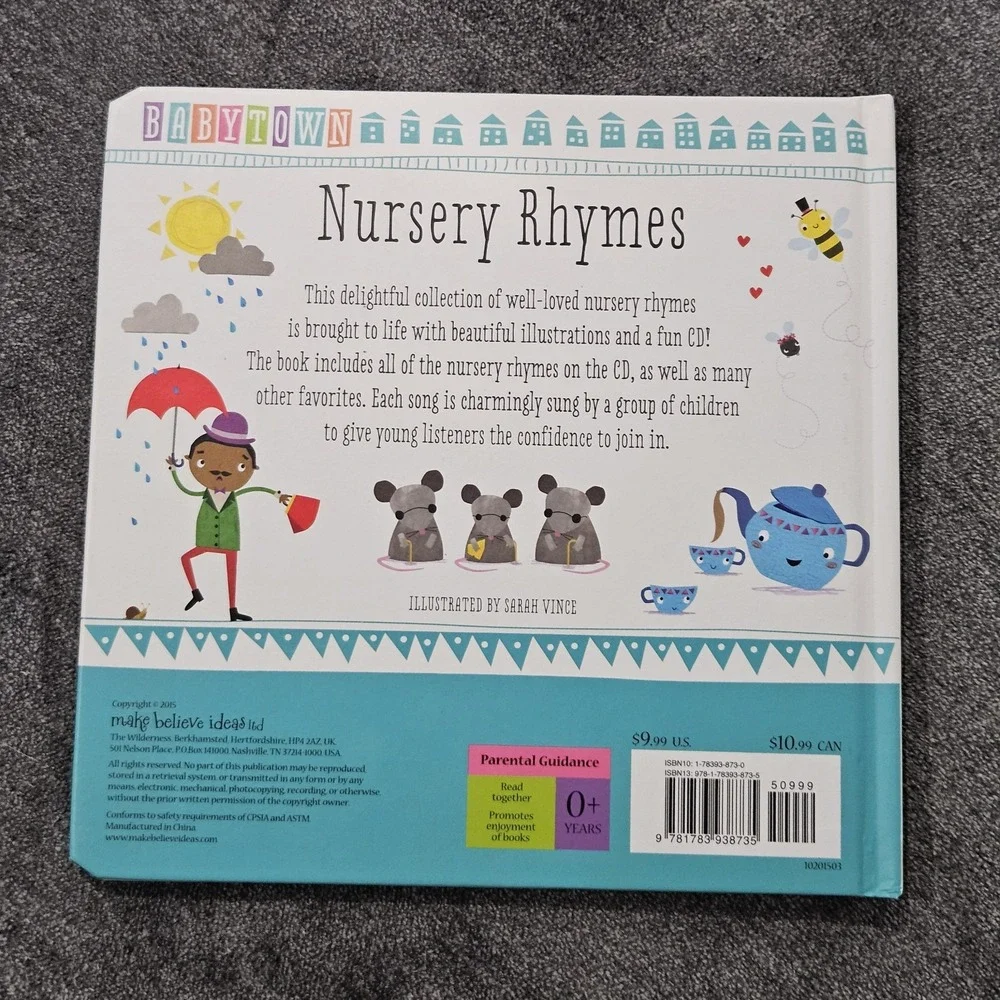 Nursery Rhymes (Babytown) - Hardcover By Make Believe Ideas Ltd‎